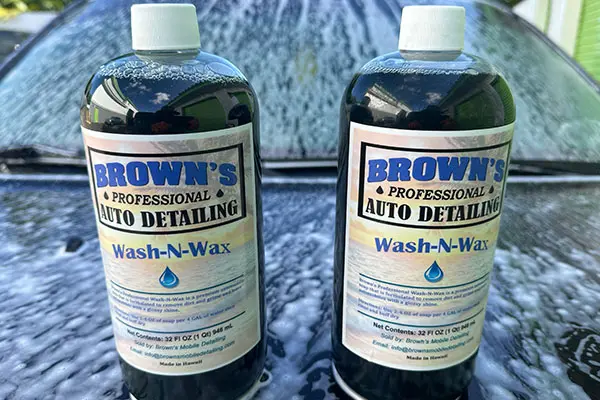 wash and wax detailing soap